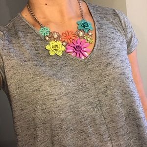 Super fun floral necklace